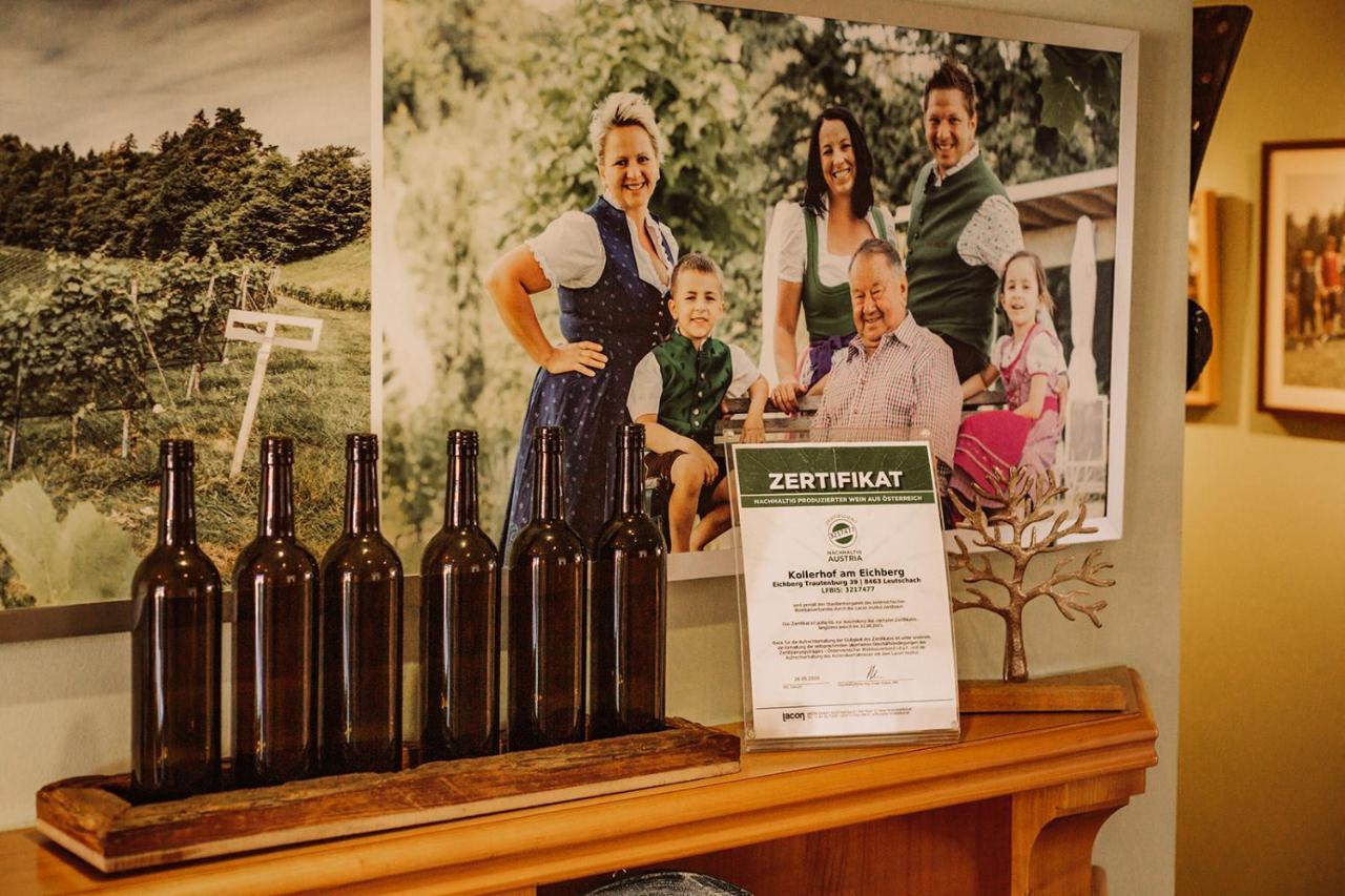 Weingut Kollerhof Am Eichberg Villa Leutschach Buitenkant foto